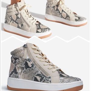 High top sneakers